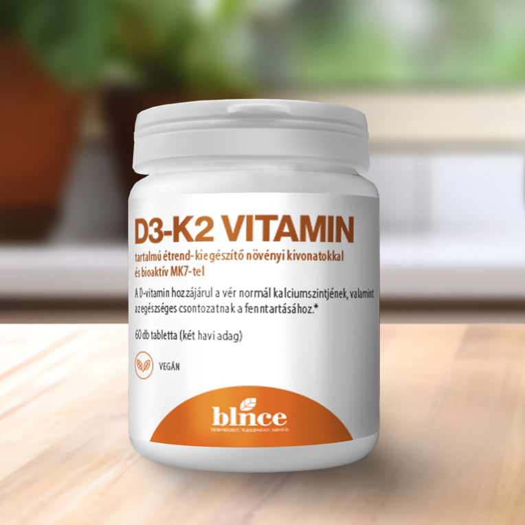 D3-K2 vitamin - vegán, 4000NE