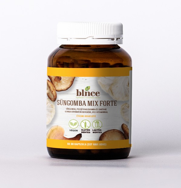 Süngomba Mix Forte, B12 vitaminnal  - Emésztés