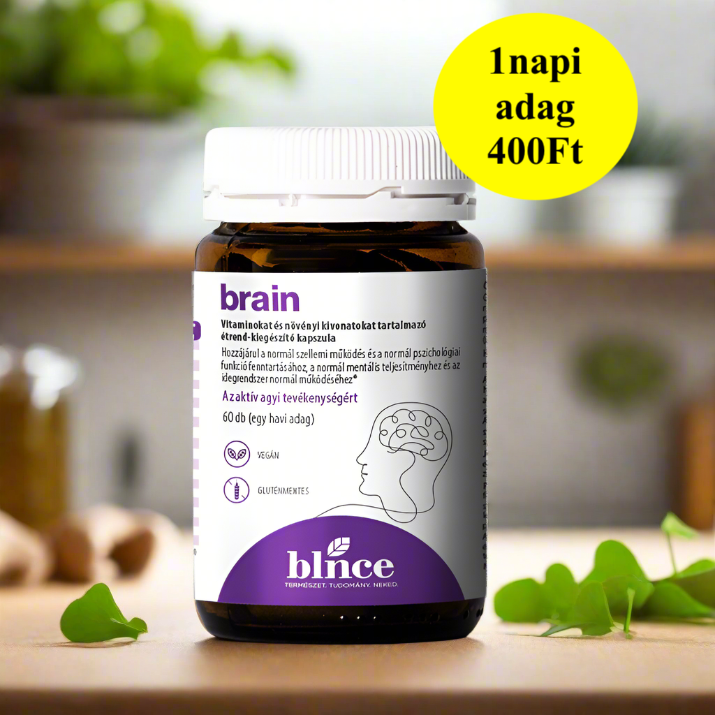 Brain kapszula - az aktívabb agyi tevékenységért