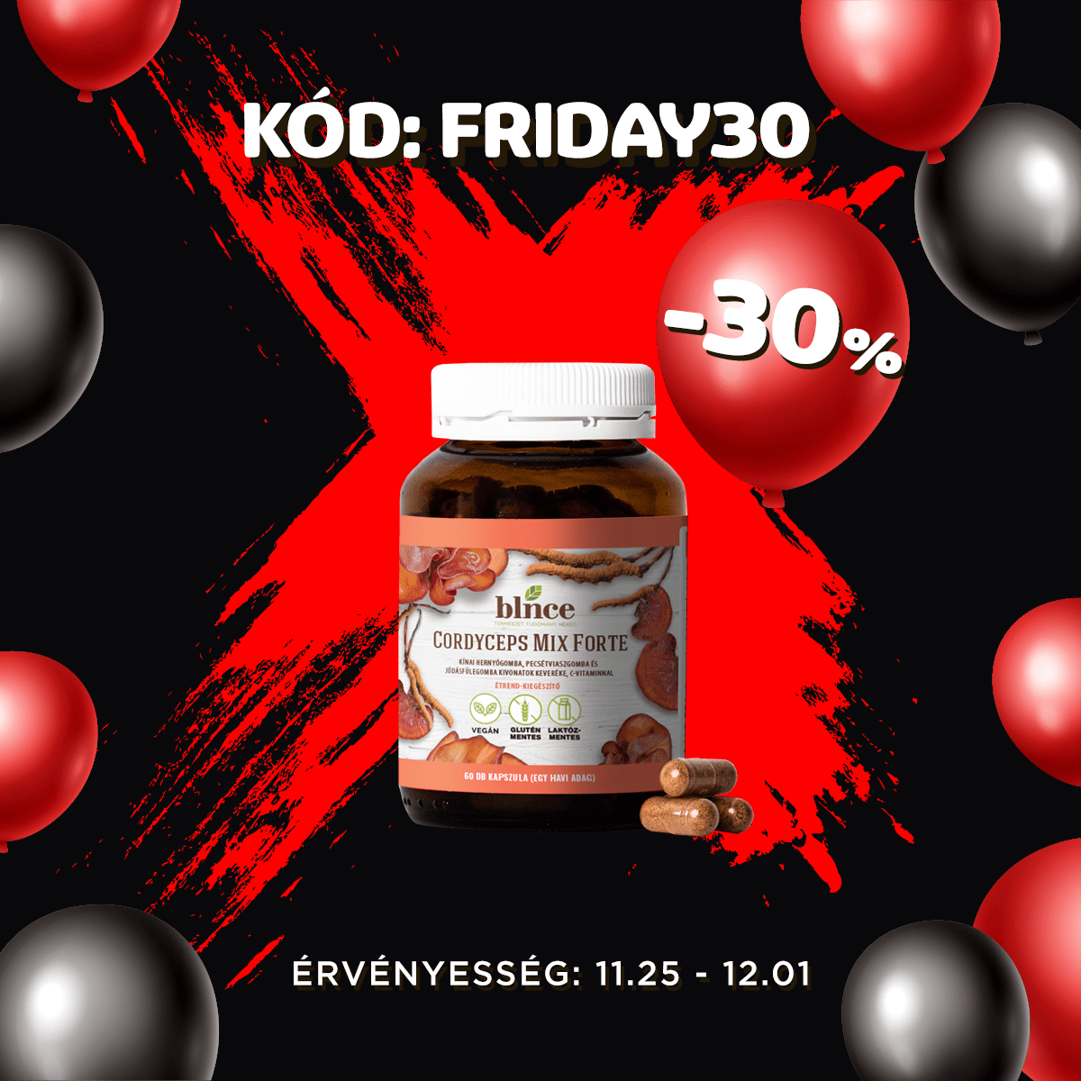 Cordyceps Mix Forte, C vitaminnal - Szív és érrendszer - blnce.hu