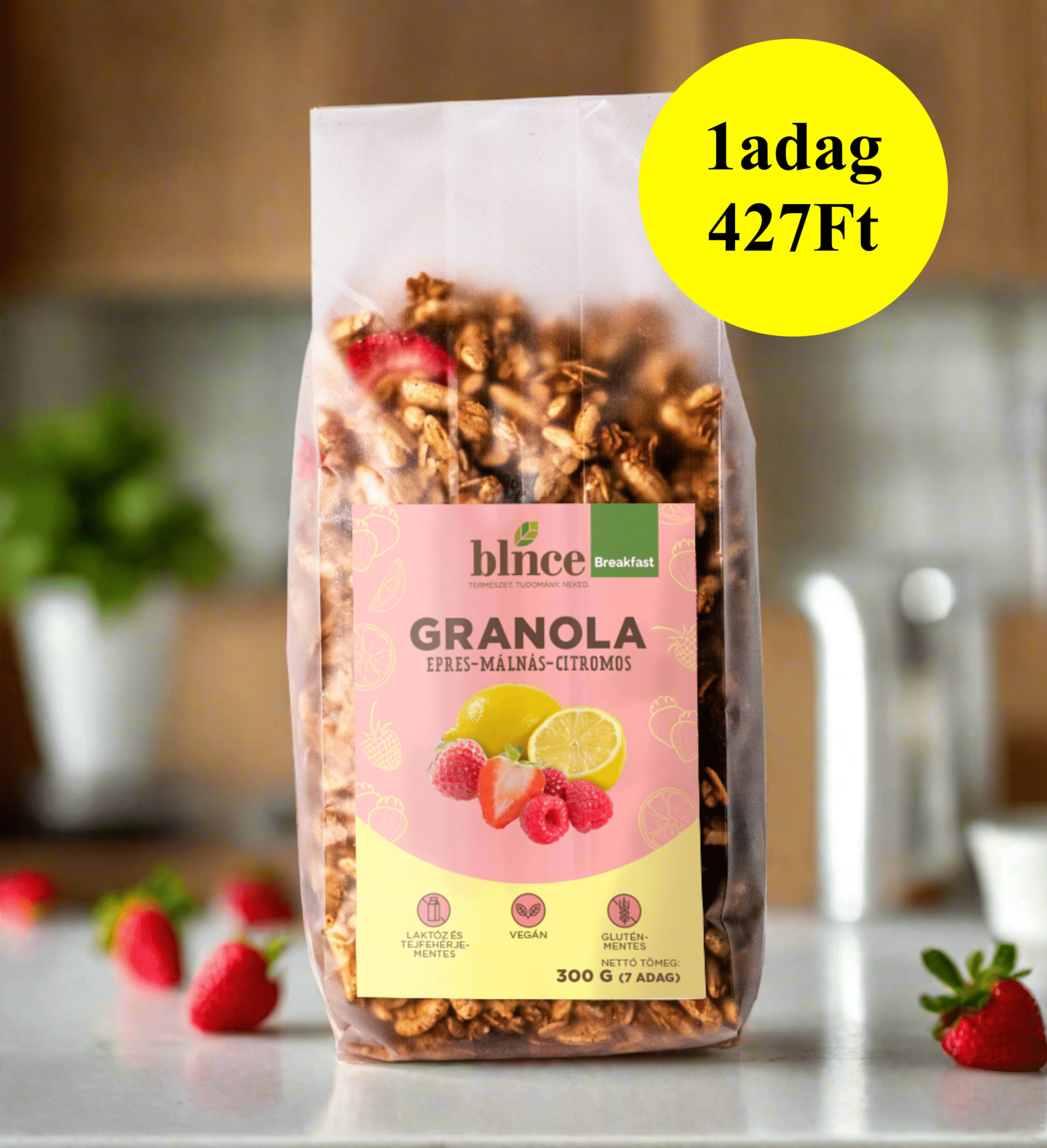 Gluténmentes granola - többféle ízben - blnce.hu