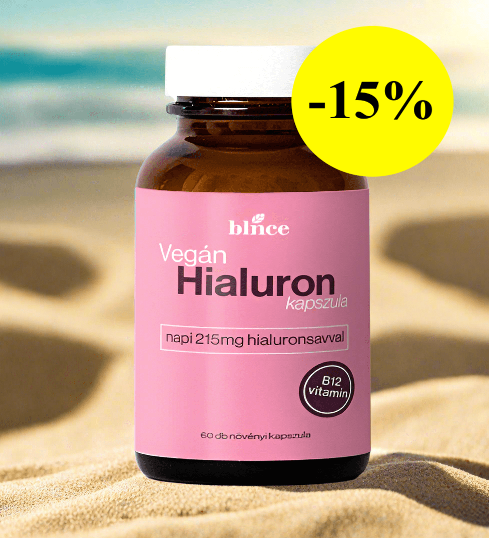 Hialuron kapszula vegán - B12 vitaminnal