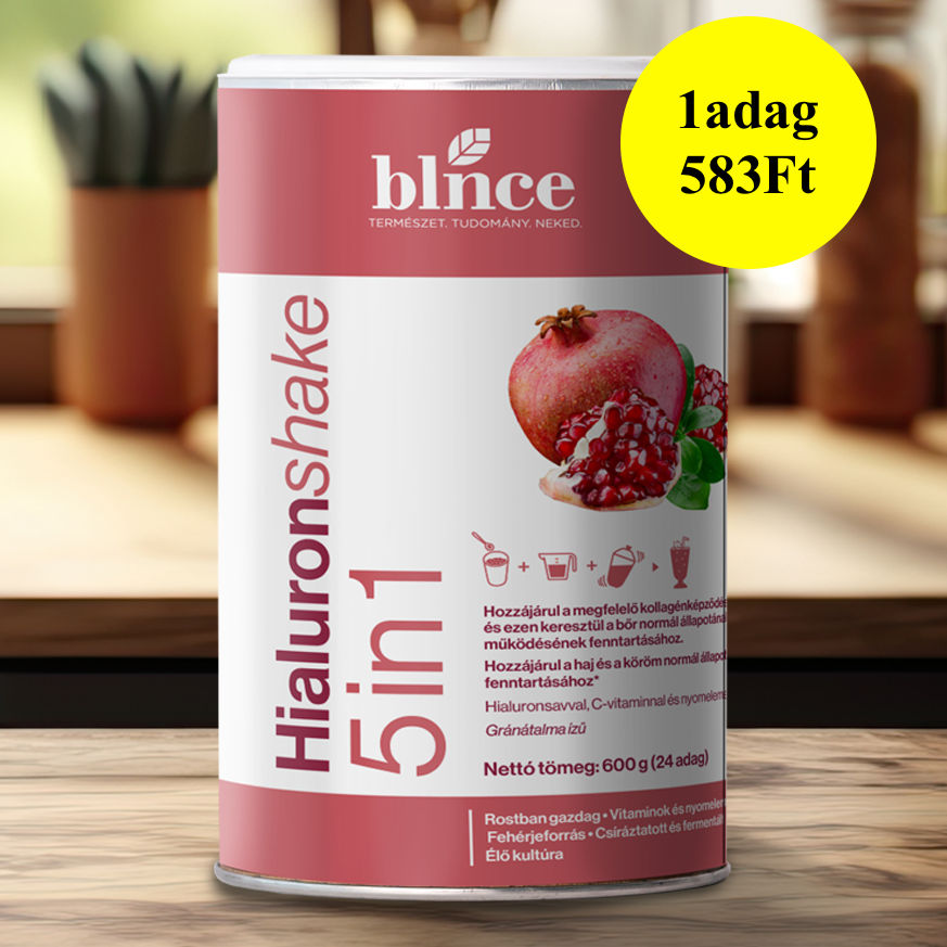 Hialuronshake 5in1 - a kollagéntermelés fokozásáért