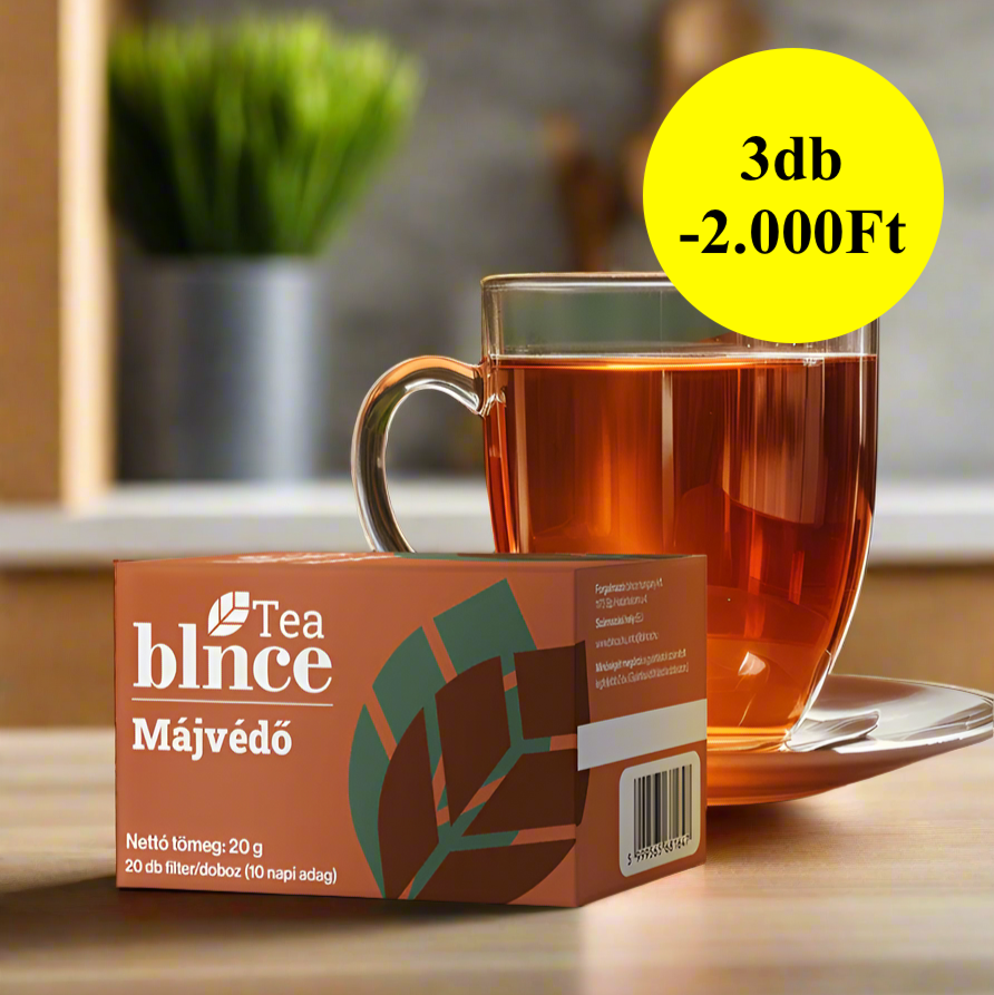 Egy havi májvédő teakeverék csomag