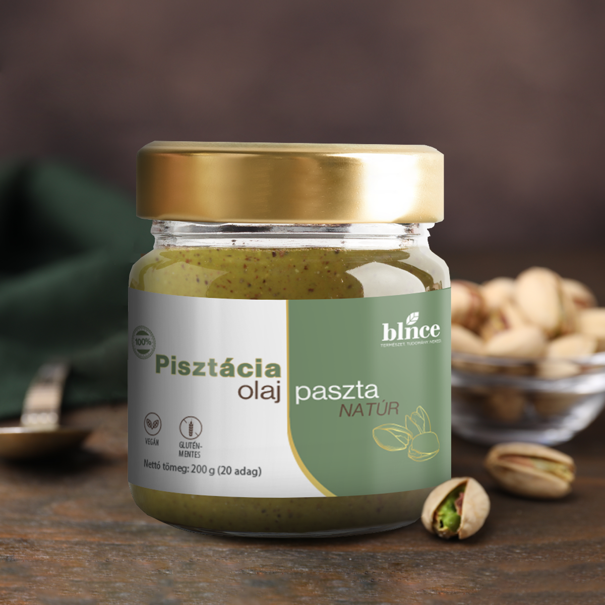 Pisztáciaolaj paszta