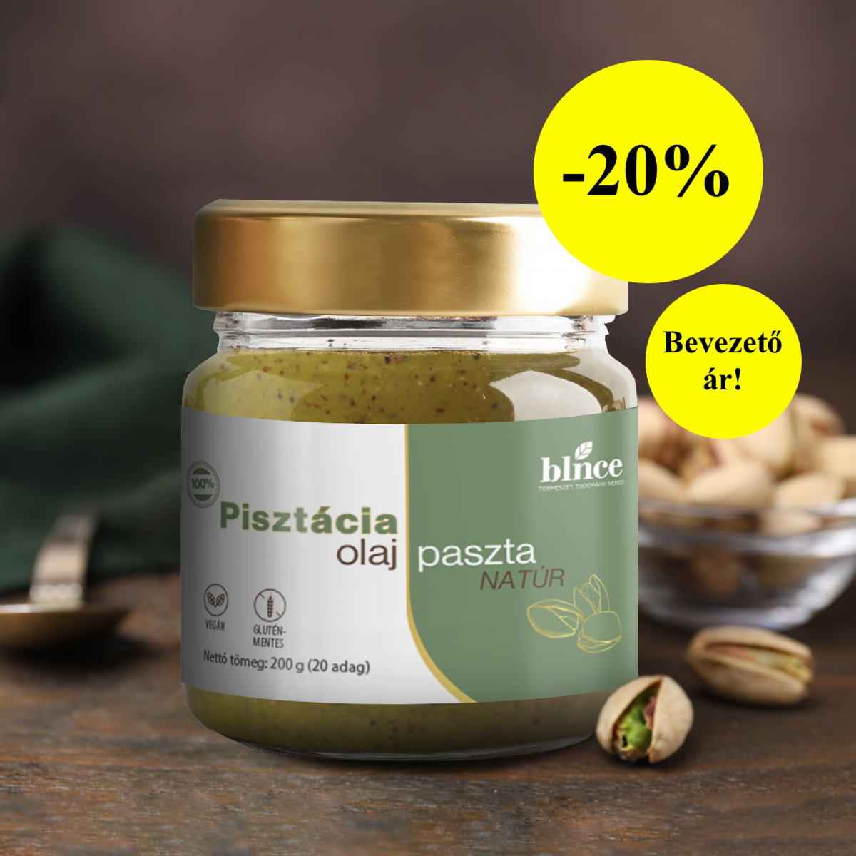 Pisztáciaolaj paszta
