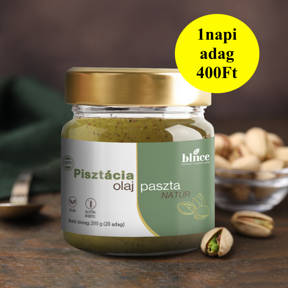 Pisztáciaolaj paszta