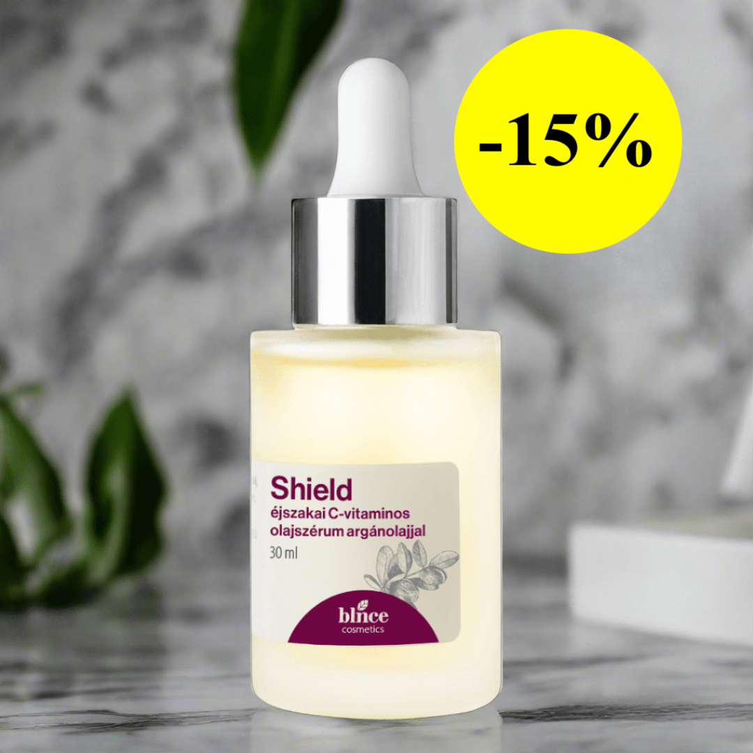 Shield éjszakai C-vitaminos olajszérum argánolajjal