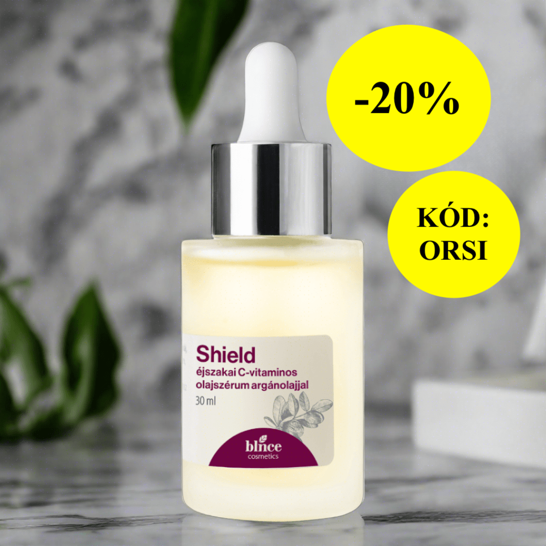 Shield éjszakai C-vitaminos olajszérum argánolajjal