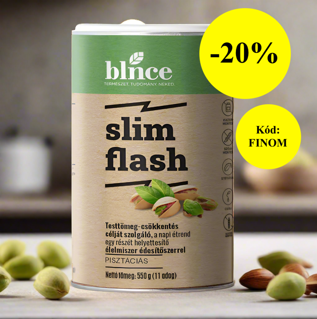 SlimFlash fogyókúrás por többféle ízben