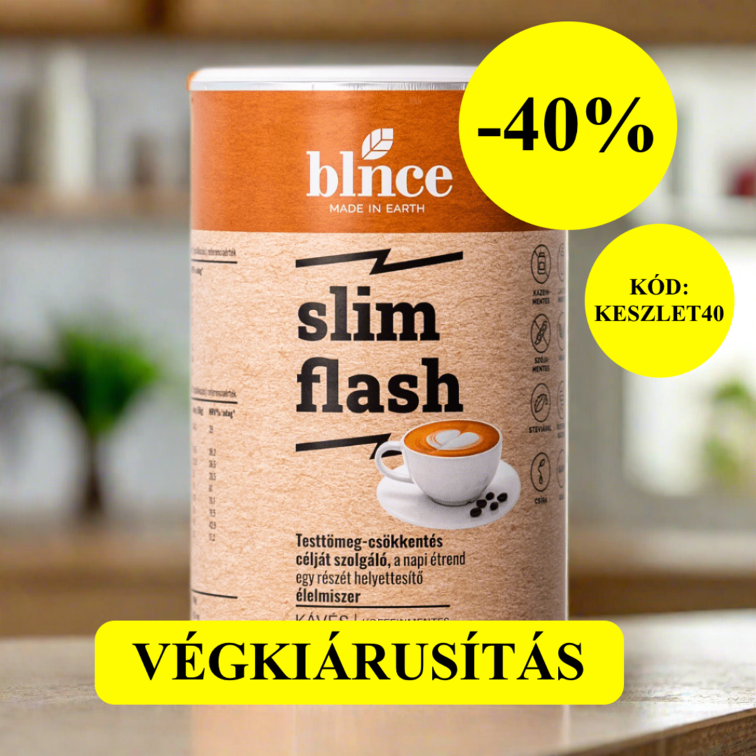 SlimFlash fogyókúrás por többféle ízben