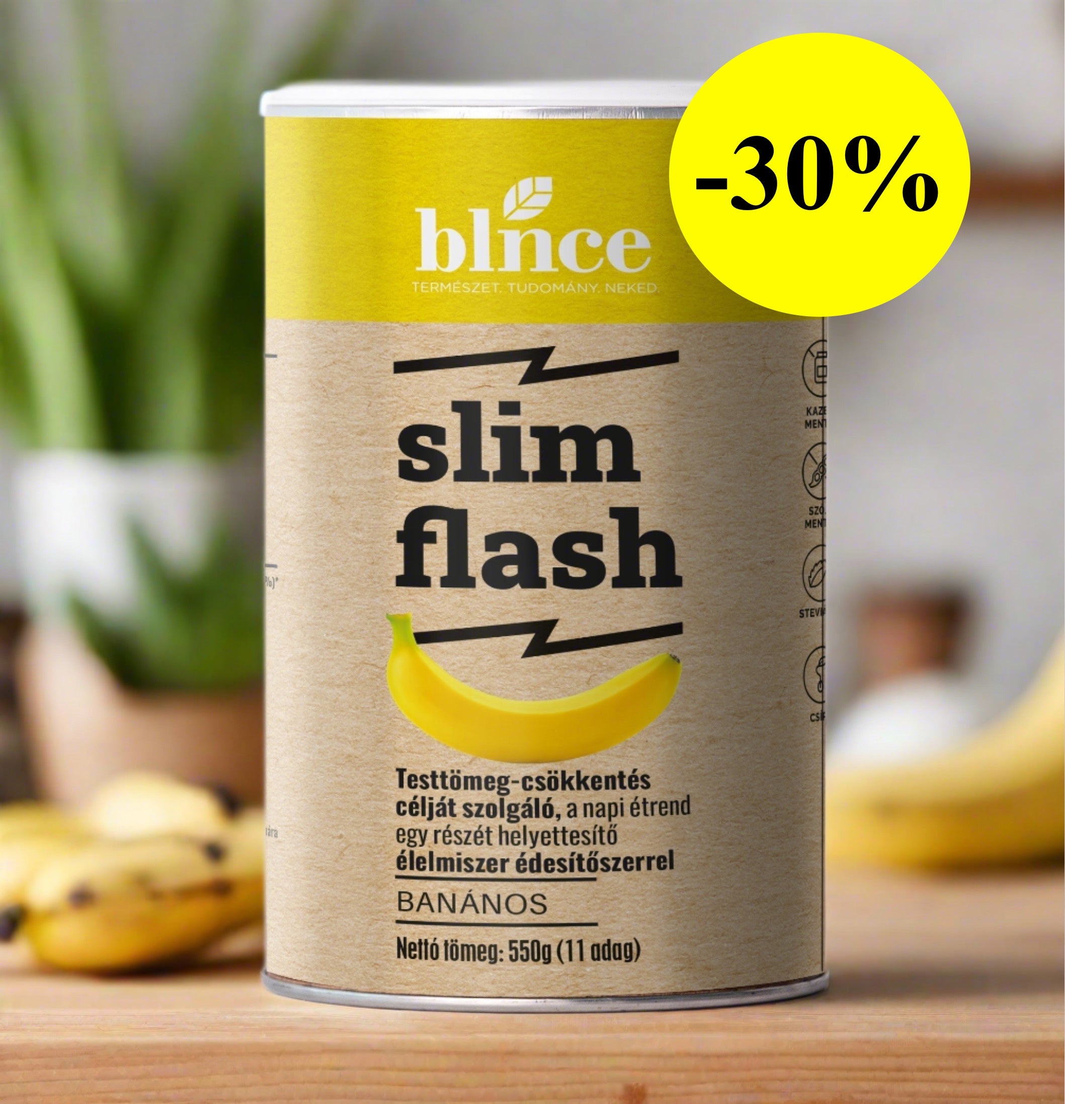 SlimFlash fogyókúrás por többféle ízben