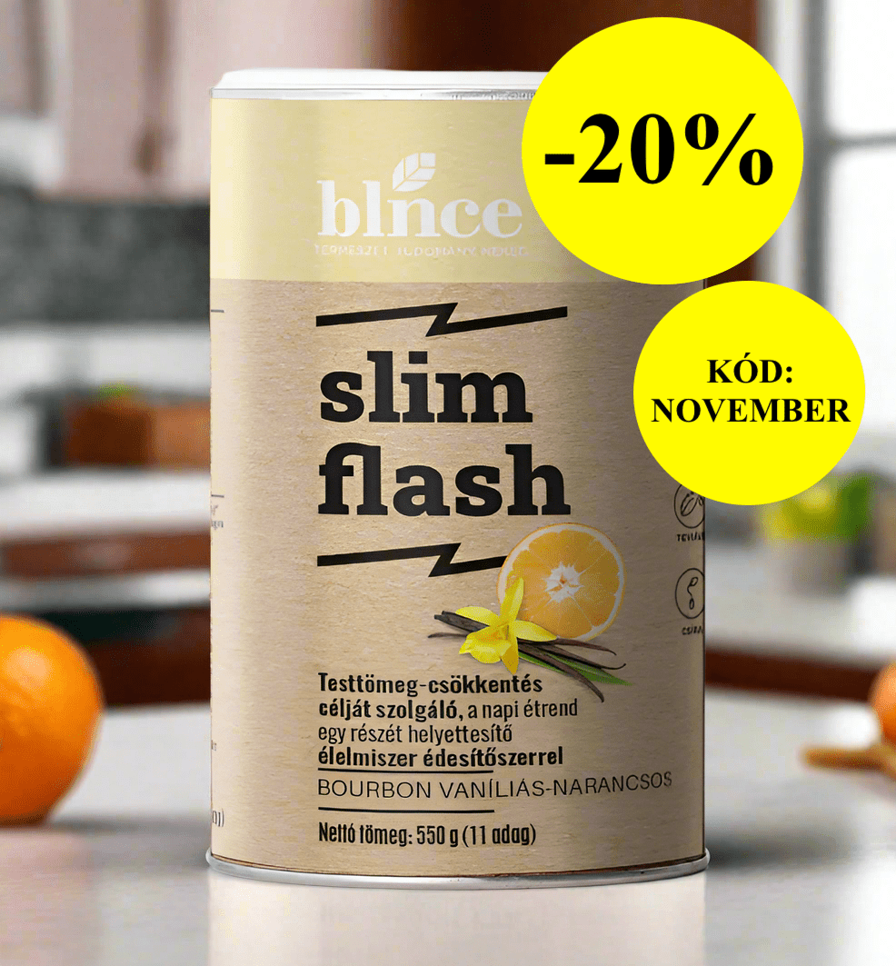 SlimFlash fogyókúrás por többféle ízben - blnce.hu