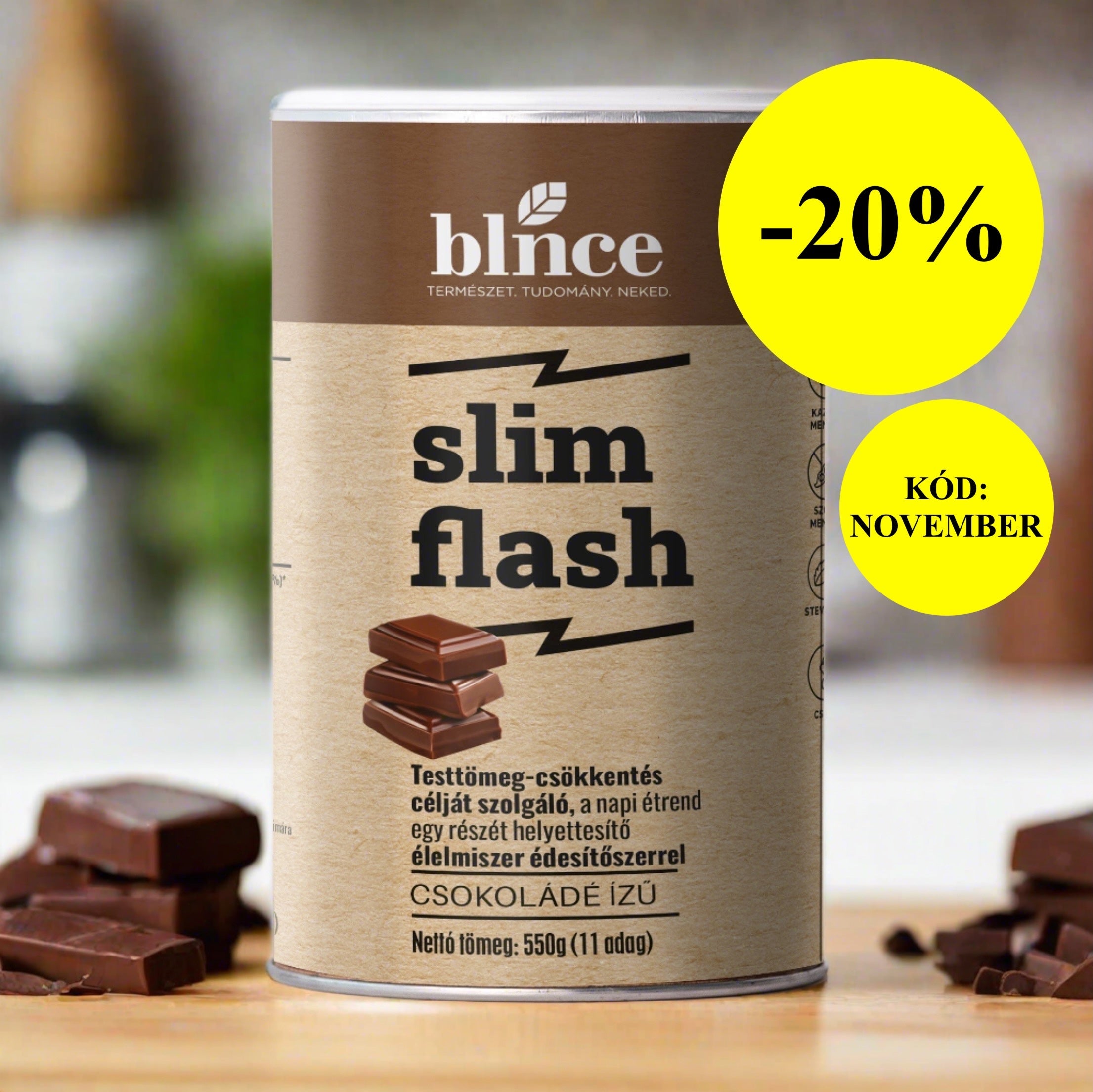 SlimFlash fogyókúrás por többféle ízben - blnce.hu