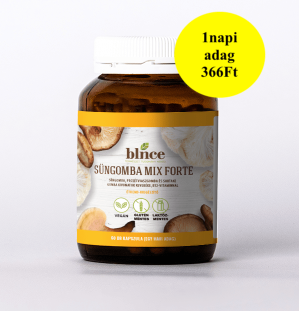 Süngomba Mix Forte, B12 vitaminnal - Emésztés - blnce.hu