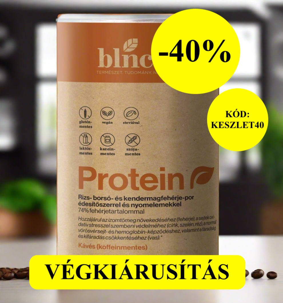 Vegán ízesített fehérje többféle ízben - akár 74%-os fehérjetartalom