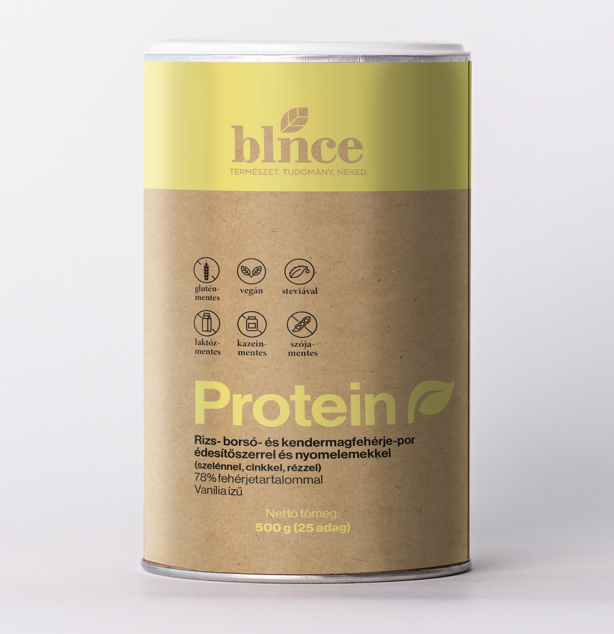 Vegán ízesített fehérje 3 ízben - 77%-os fehérjetartalom - blnce.hu