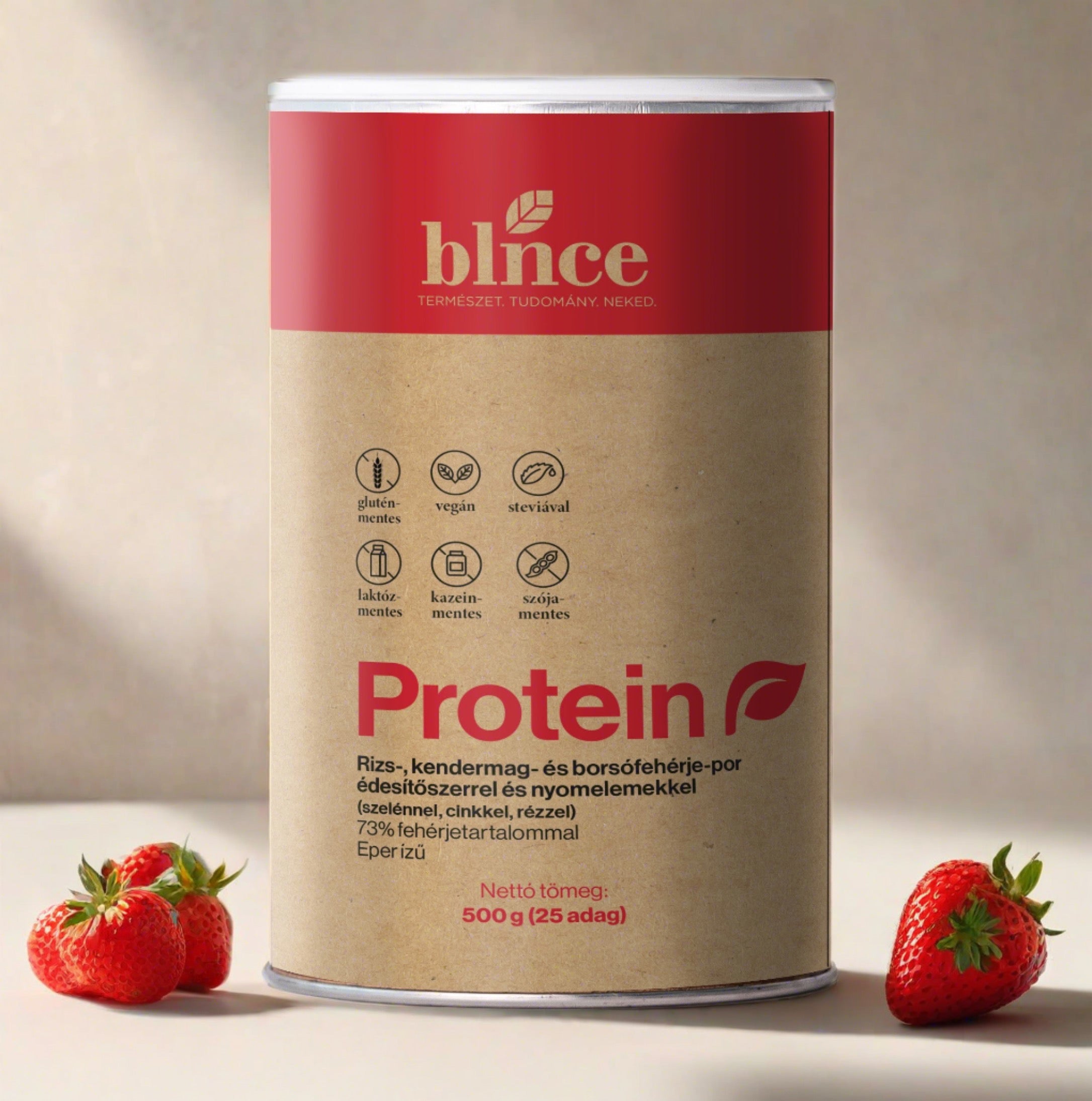 Vegán ízesített fehérje 3 ízben - 77%-os fehérjetartalom - blnce.hu